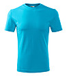 Мъжка синя тениска от памук Classic-0 снимка