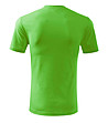 Мъжка тениска от памук в зелено Classic-1 снимка