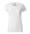 Памучна дамска тениска в бяло Celestina-0 снимка
