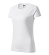 Памучна дамска тениска в бяло Celestina-2 снимка