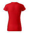Памучна дамска тениска в червено Celestina-1 снимка