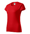 Памучна дамска тениска в червено Celestina-2 снимка