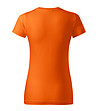Памучна дамска тениска в оранжево Celestina-1 снимка