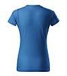 Памучна дамска тениска в синьо Celestina-1 снимка