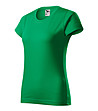 Памучна дамска тениска в зелен нюанс Celestina-2 снимка