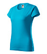 Памучна дамска тениска в син нюанс Celestina-2 снимка
