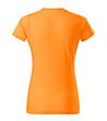 Памучна дамска тениска в оранжев нюанс Celestina-1 снимка