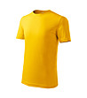 Жълта детска тениска от памук Tim-2 снимка