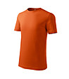 Оранжева детска тениска от памук Tim-2 снимка