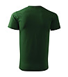 Тъмнозелена unisex памучна тениска Elino-1 снимка