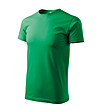 Unisex памучна тениска в зелен нюанс Elino-2 снимка