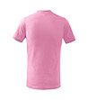 Детска розова памучна тениска Rey-1 снимка