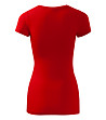 Червена дамска тениска от памук Glance-1 снимка