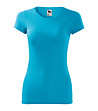 Синя дамска тениска от памук Glance-0 снимка