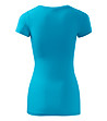 Синя дамска тениска от памук Glance-1 снимка
