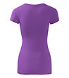 Лилава дамска тениска от памук Glance-1 снимка