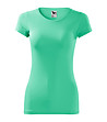 Дамска тениска от памук в цвят мента Glance-0 снимка
