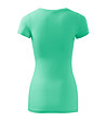 Дамска тениска от памук в цвят мента Glance-1 снимка
