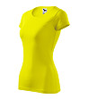 Дамска тениска от памук в цвят лимон Glance-2 снимка