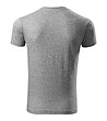 Мъжка памучна тениска в сив меланж Amigo-1 снимка