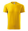 Жълта unisex тениска от памук Element-0 снимка