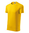 Жълта unisex тениска от памук Element-2 снимка