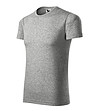 Unisex тениска от памук в сив меланж Element-2 снимка