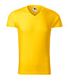 Жълта мъжка тениска от памук Kyle-0 снимка