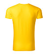Жълта мъжка тениска от памук Kyle-1 снимка