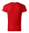 Червена мъжка тениска от памук Kyle-1 снимка