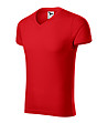 Червена мъжка тениска от памук Kyle-2 снимка