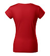Червена дамска памучна тениска Violana-1 снимка