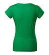 Зелена дамска памучна тениска Violana-1 снимка