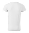 Бяла мъжка тениска Fusion-1 снимка