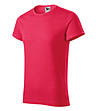 Мъжка тениска в червен меланж Fusion-2 снимка