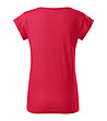 Дамска тениска в червен меланж Alisha-1 снимка