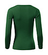 Зелена памучна дамска блуза Fit-T-1 снимка