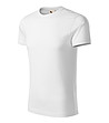 Бяла мъжка тениска от органичен памук Umber-2 снимка