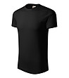Черна мъжка тениска от органичен памук Umber-2 снимка
