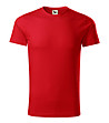 Червена мъжка тениска от органичен памук Umber-0 снимка