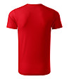 Червена мъжка тениска от органичен памук Umber-1 снимка