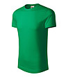 Зелена мъжка тениска от органичен памук Umber-2 снимка