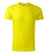 Мъжка тениска от органичен памук в цвят лимон Umber-0 снимка