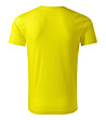 Мъжка тениска от органичен памук в цвят лимон Umber-1 снимка