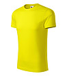 Мъжка тениска от органичен памук в цвят лимон Umber-2 снимка