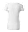 Бяла дамска тениска от органичен памук Kristine-1 снимка