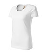 Бяла дамска тениска от органичен памук Kristine-2 снимка