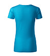 Синя дамска тениска от органичен памук Native-1 снимка