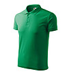 Зелена мъжка блуза с яка Pique-2 снимка