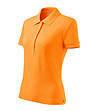 Дамска памучна оранжева блуза Heavy-2 снимка